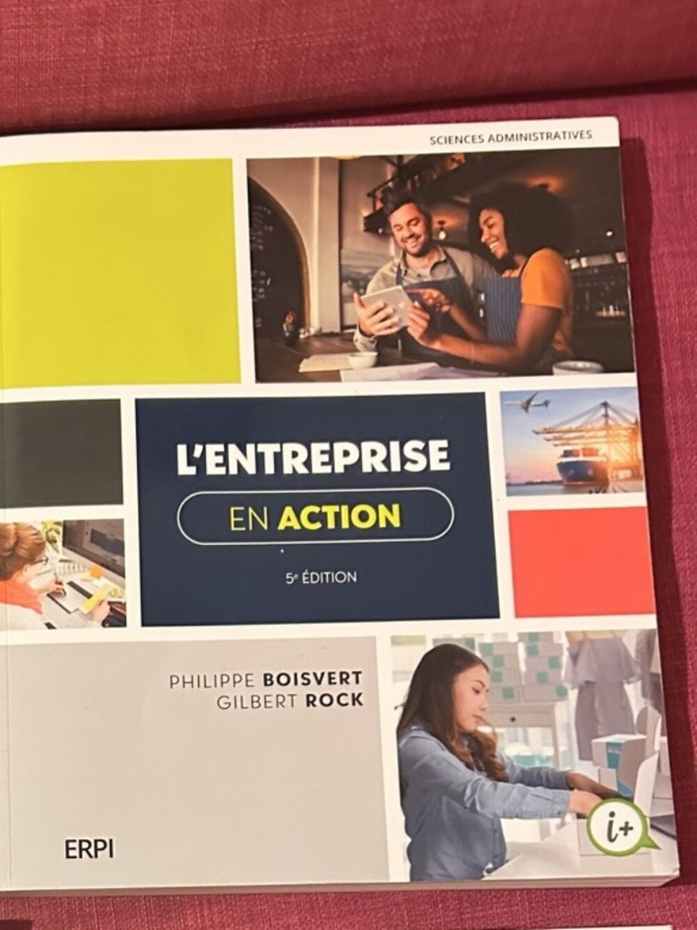 L'entreprise en action 5e édition – Boisvert & Rock (ERPI)